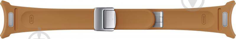 Змінний ремінець Samsung D-Buckle Hybrid Leather Band (Slim, S/M) camel (ET-SHR93SDEGEU) - фото 2