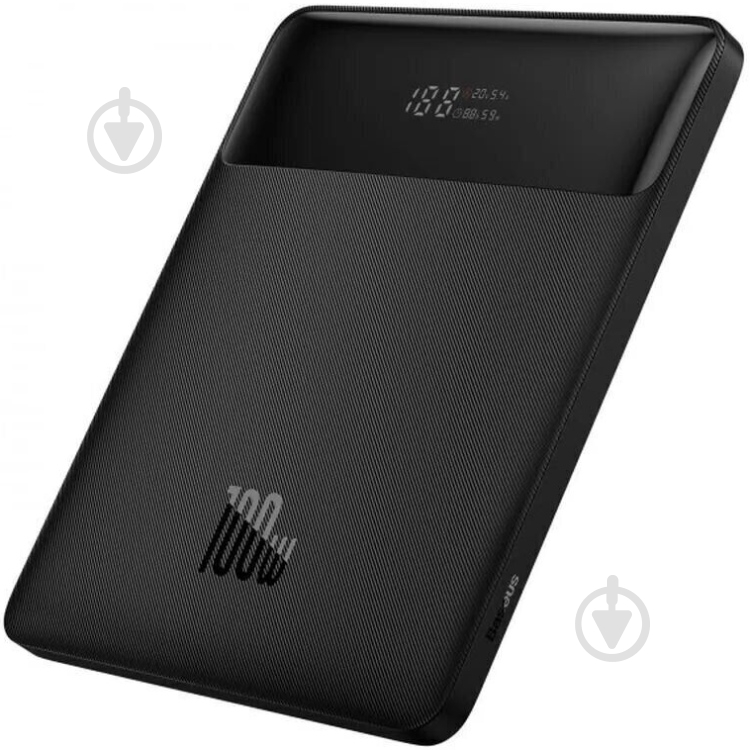 Повербанк BASEUS Blade 20000 mAh black (PPBL000201) - фото 1 Повербанк BASEUS Blade 20000 mAh black (PPBL000201) - фото 1