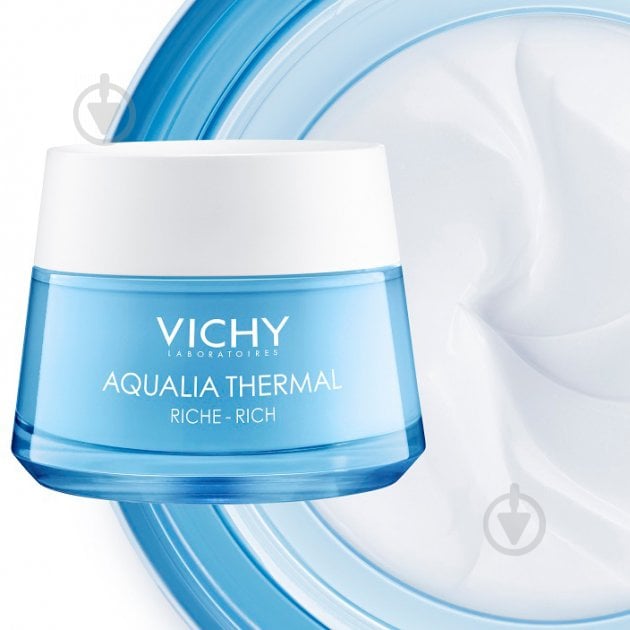 Крем день-ніч Vichy Aqualia Thermal для глибокого зволоження сyxoї і дуже сухої шкіри обличчя 50 мл - фото 4