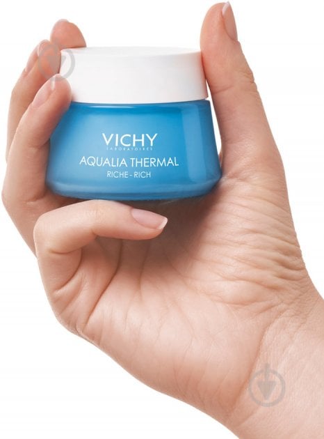 Крем день-ніч Vichy Aqualia Thermal для глибокого зволоження сyxoї і дуже сухої шкіри обличчя 50 мл - фото 3