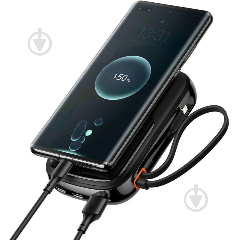 Повербанк BASEUS Qpow 20000 mAh black (PPQD060201) - фото 6 Повербанк BASEUS Qpow 20000 mAh black (PPQD060201) - фото 6