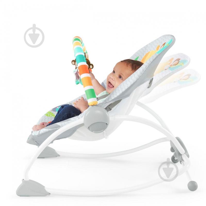 Кресло-шезлонг Bright Starts Safari 12323 - фото 6