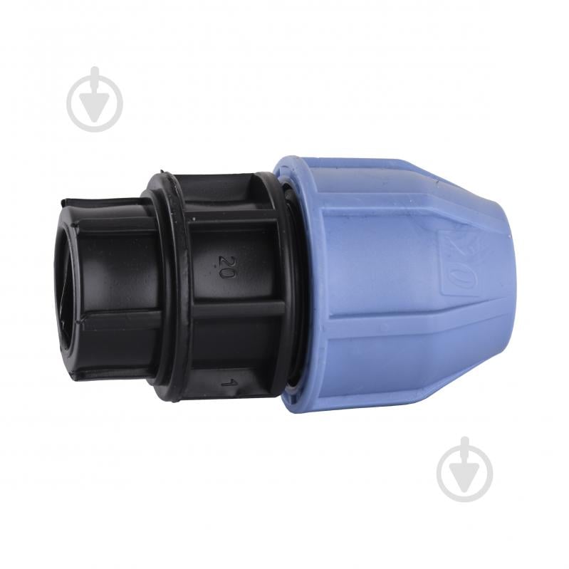 Муфта з різьбою внутрішня Vsplast 20x1/2 ВР 2002 - фото 1 Муфта з різьбою внутрішня Vsplast 20x1/2 ВР 2002 - фото 1