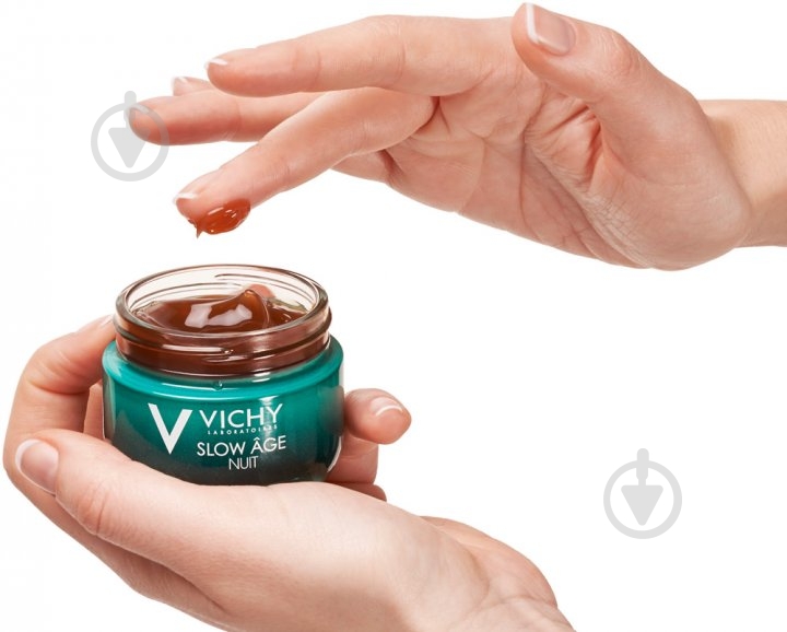 Крем-маска Vichy Slow Age ночная 50 мл - фото 3 Крем-маска Vichy Slow Age ночная 50 мл - фото 3