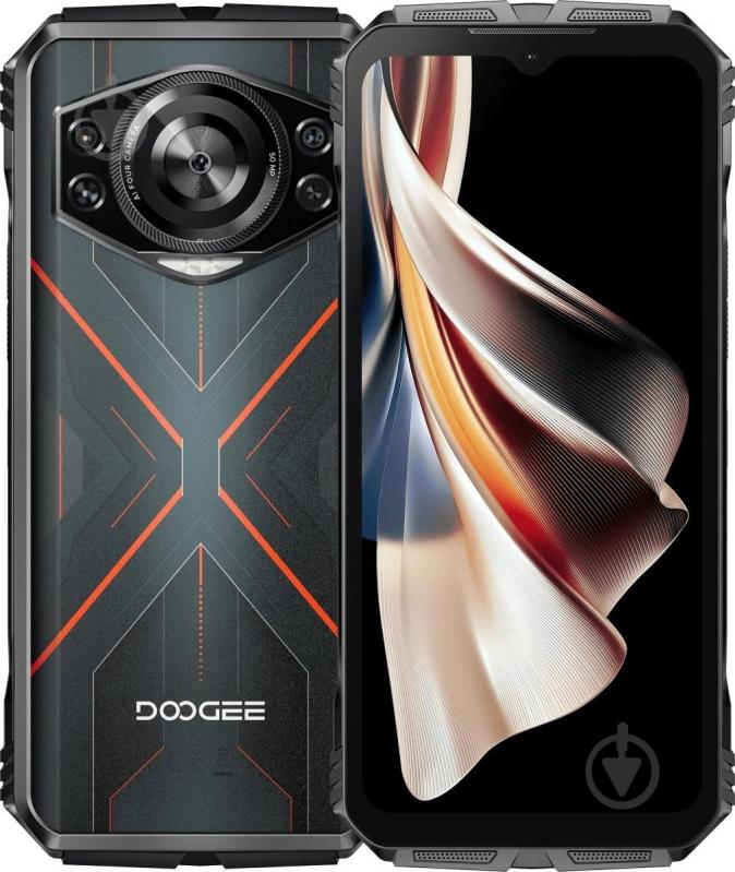 Смартфон Doogee 8/256GB (Cyber 8+256GB Black) - фото 1