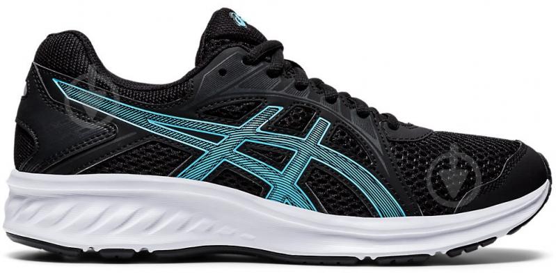 Кроссовки женские летние Asics JOLT 2 1012A151-006 р.39 черные - фото 1
