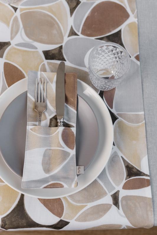 Чехол для приборов La Nuit "КАМНИ" 10x24 см - фото 3 Чехол для приборов La Nuit "КАМНИ" 10x24 см - фото 3