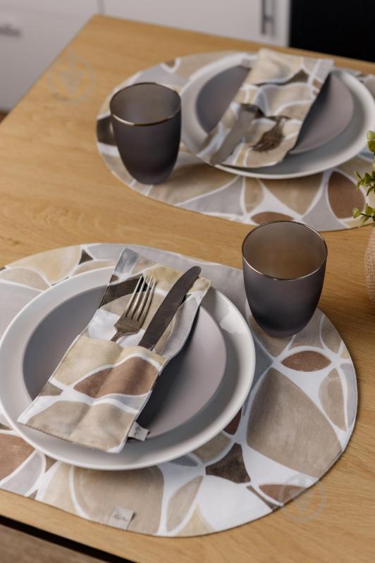 Чехол для приборов La Nuit "КАМНИ" 10x24 см - фото 6 Чехол для приборов La Nuit "КАМНИ" 10x24 см - фото 6