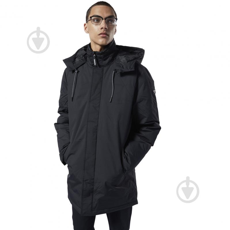 Куртка Reebok CL DOWN LONG PARKA DY6010 р.M - фото 1