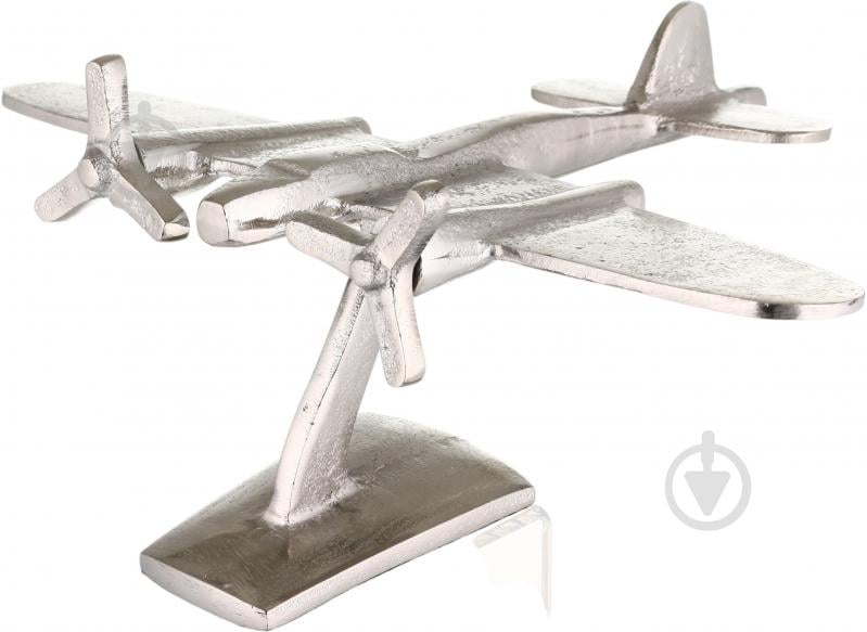 Статуэтка Inari Plane 12х24х19,5 см серебряный - фото 1 Статуэтка Inari Plane 12х24х19,5 см серебряный - фото 1