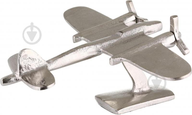 Статуэтка Inari Plane 12х24х19,5 см серебряный - фото 2 Статуэтка Inari Plane 12х24х19,5 см серебряный - фото 2