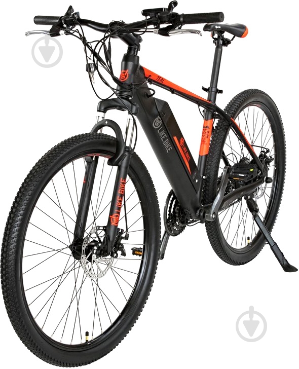 Электровелосипед LIKE.BIKE Teal Red Black 656896 - фото 3