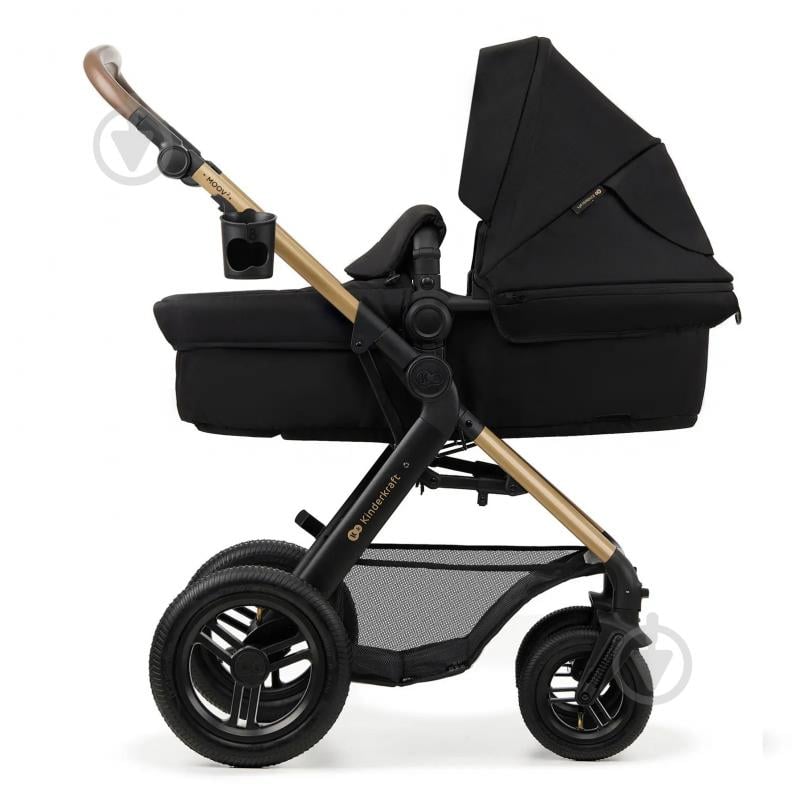 Коляска 3 в 1 Kinderkraft Moov 2 Air Pure Black (KSMOOV02BLK0000) - фото 4