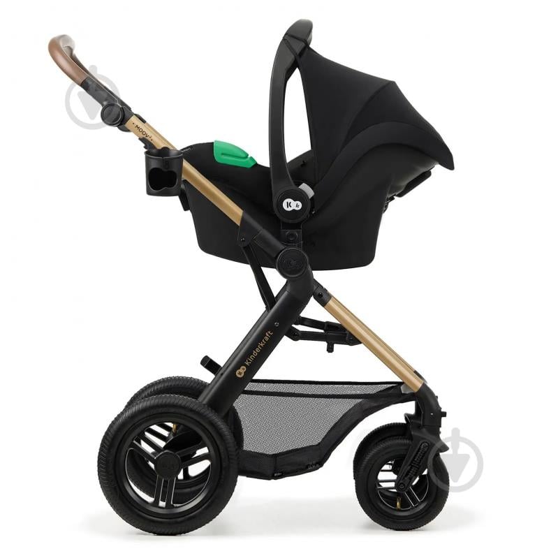 Коляска 3 в 1 Kinderkraft Moov 2 Air Pure Black (KSMOOV02BLK0000) - фото 10