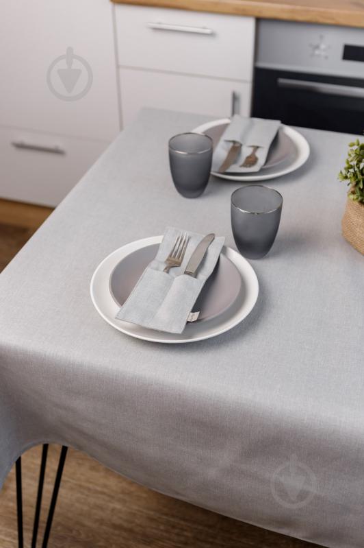 Чехол для приборов La Nuit "КАМНИ" Серый 10x24 см - фото 5 Чехол для приборов La Nuit "КАМНИ" Серый 10x24 см - фото 5