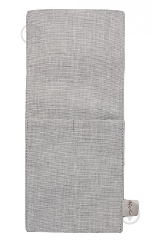 Чехол для приборов La Nuit "КАМНИ" Серый 10x24 см - фото 1 Чехол для приборов La Nuit "КАМНИ" Серый 10x24 см - фото 1