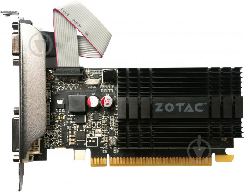 Відеокарта Zotac GeForce GT 710 1GB GDDR3 64bit (ZT-71301-20L) - фото 1