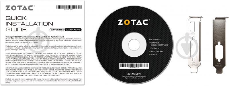 Відеокарта Zotac GeForce GT 710 1GB GDDR3 64bit (ZT-71301-20L) - фото 7