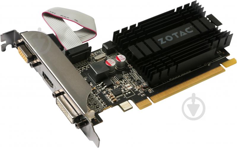 Відеокарта Zotac GeForce GT 710 1GB GDDR3 64bit (ZT-71301-20L) - фото 2