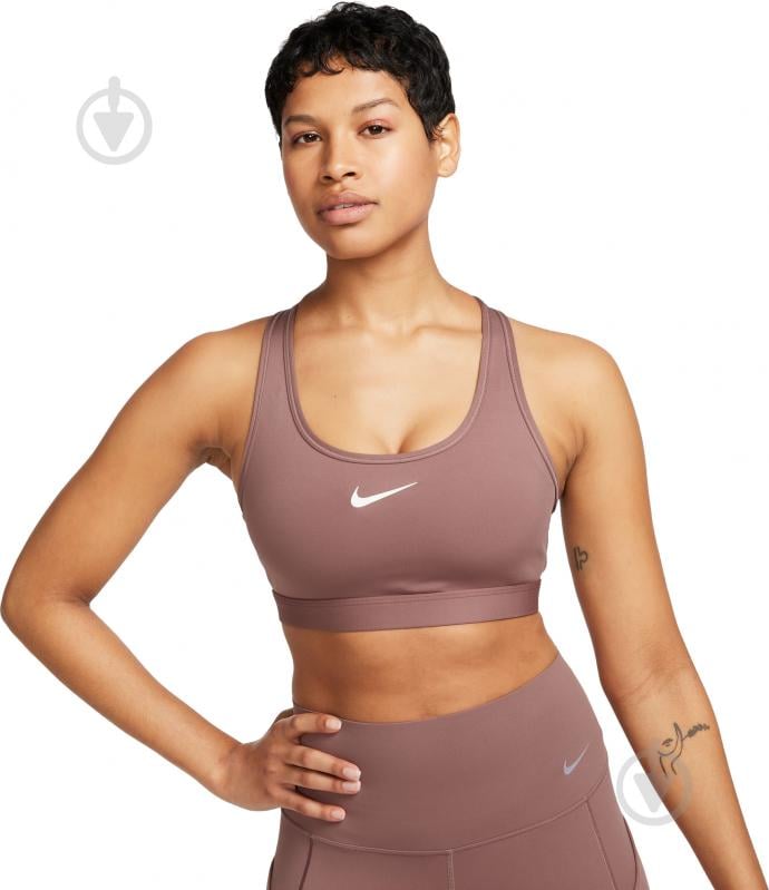 Бра Nike W NK SWSH MED SPT BRA DX6821-208 р.XL рожевий - фото 2