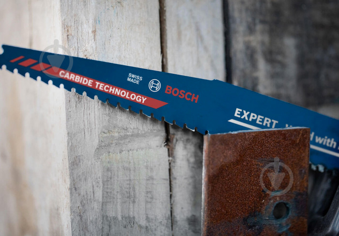 Пилка для шабельної пили Bosch S967XHM Tough Metal Embedded Wood 1 шт. 2608900396 - фото 5