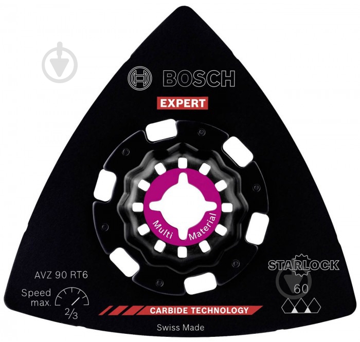 Платформа шліфувальна Bosch Expert Carbide-RIFF AVZ 90 RT6 2608900049 - фото 2