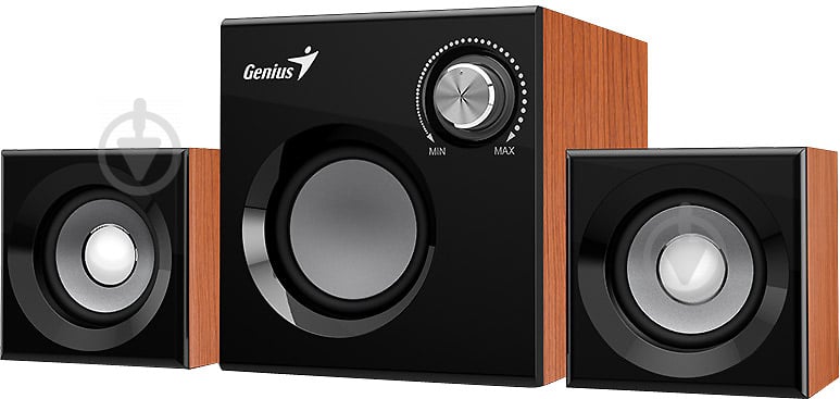 Акустическая система Genius SW-370 2.1 wood - фото 2