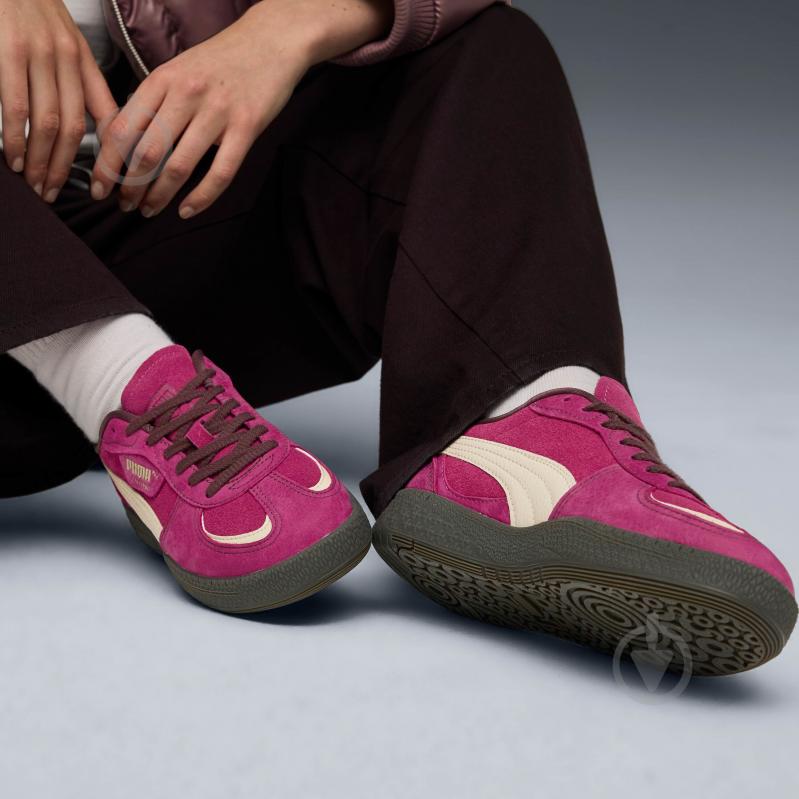 Кросівки жіночі Puma Palermo Moda Wine Club Wns 40334701 р.38,5 світло-бежеві - фото 7