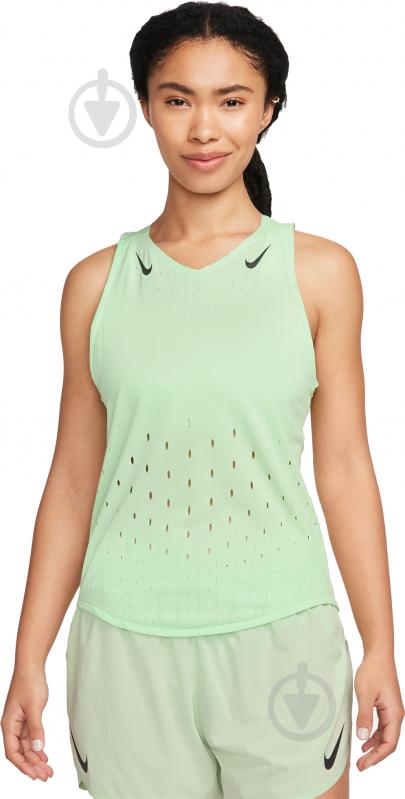 Майка Nike W NK ARSWFT DFADV SINGLET FN2504-376 р.M зеленый - фото 1