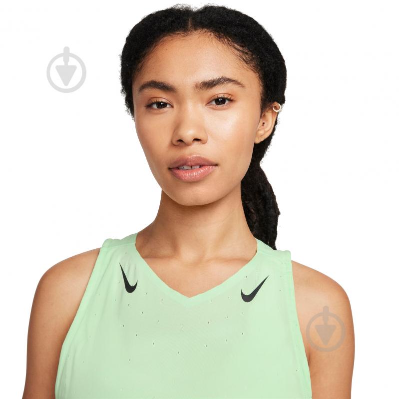 Майка Nike W NK ARSWFT DFADV SINGLET FN2504-376 р.M зеленый - фото 3