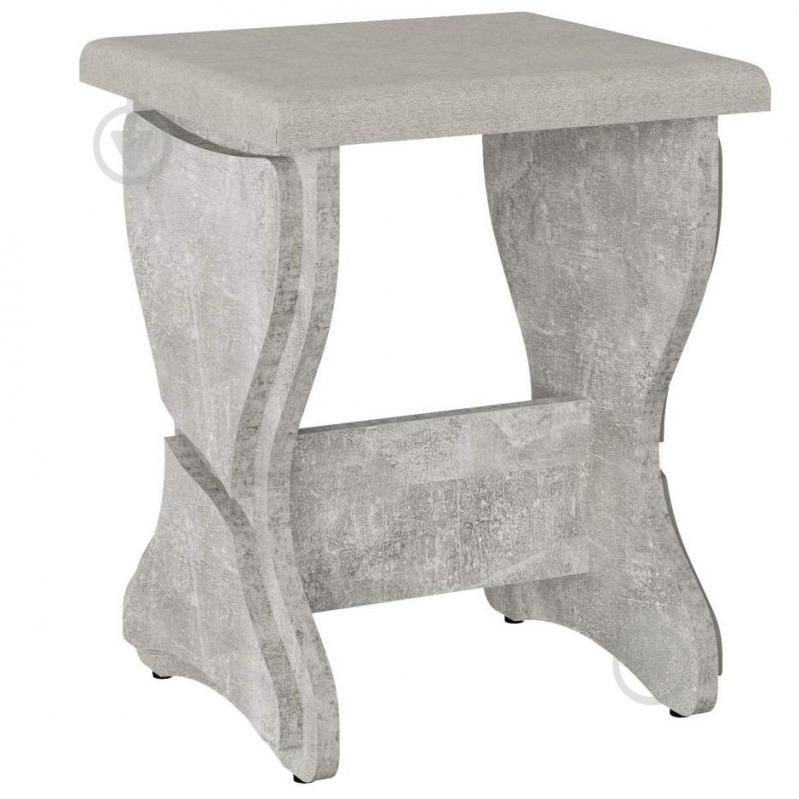 Табурет Компанит Т-3 балатон серый / ателье светлое - фото 1 Табурет Компанит Т-3 балатон серый / ателье светлое - фото 1