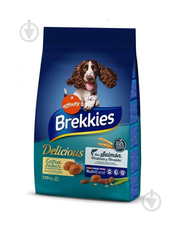 Корм сухий для собак для усіх порід Affinity Brekkies Dog Delice Fish з рибою - фото 1