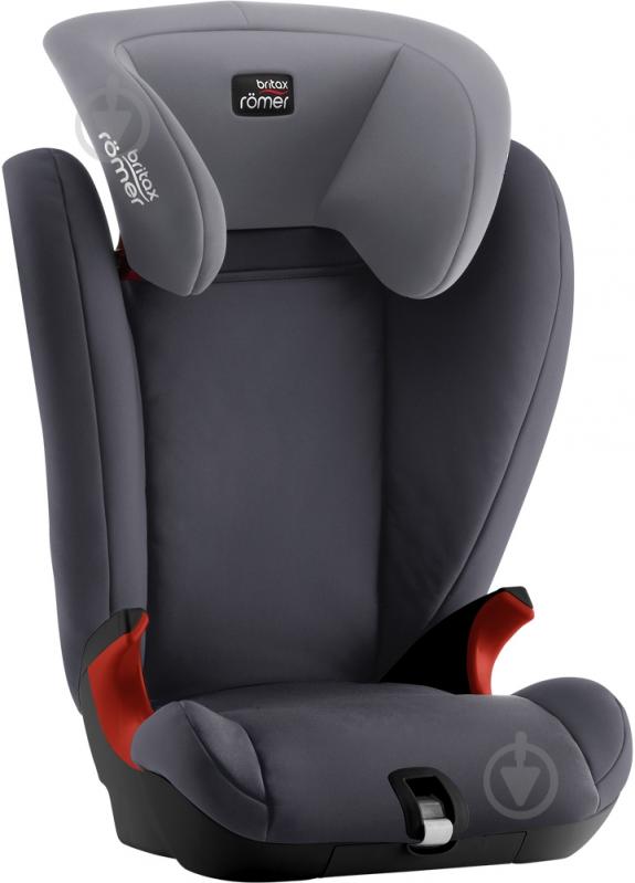 Автокресло Britax-Romer Kid II Black Series темно-серый storm gray 2000029681 - фото 5