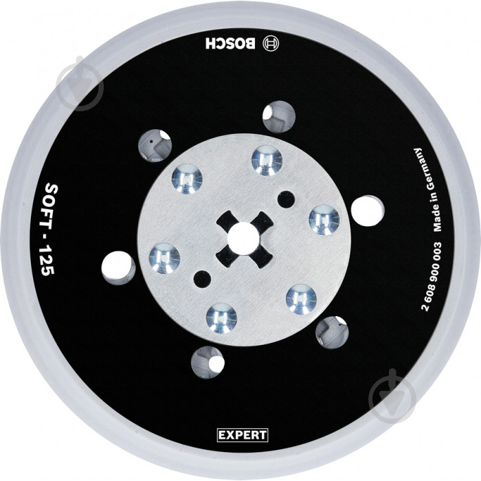 Диск опорний Bosch Expert Multihole 125 мм м'яка з отворами 2608900003 - фото 1