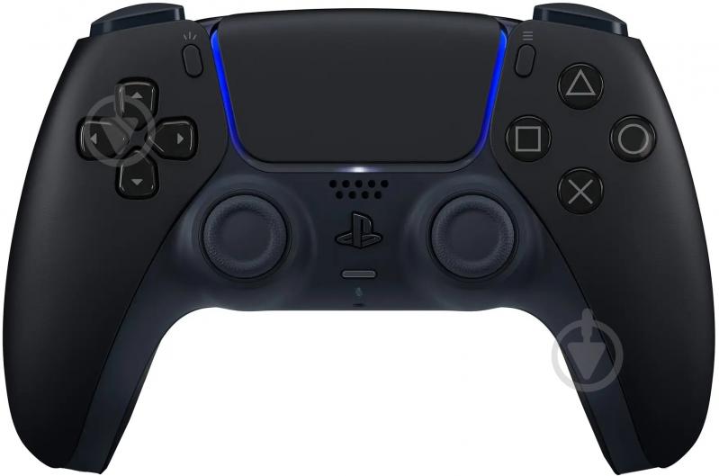 Геймпад бездротовий Sony DualSense Bluetooth PS5 Black 1000040187 - фото 1