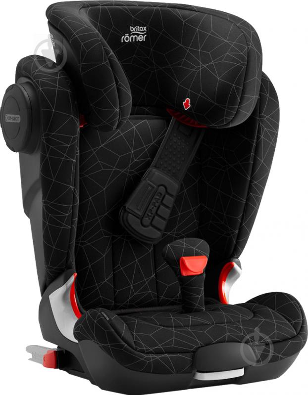 Автокрісло Britax-Romer Kidfix II XP SICT Black Series Crystal Black чорний із малюнком 2000030835 - фото 4