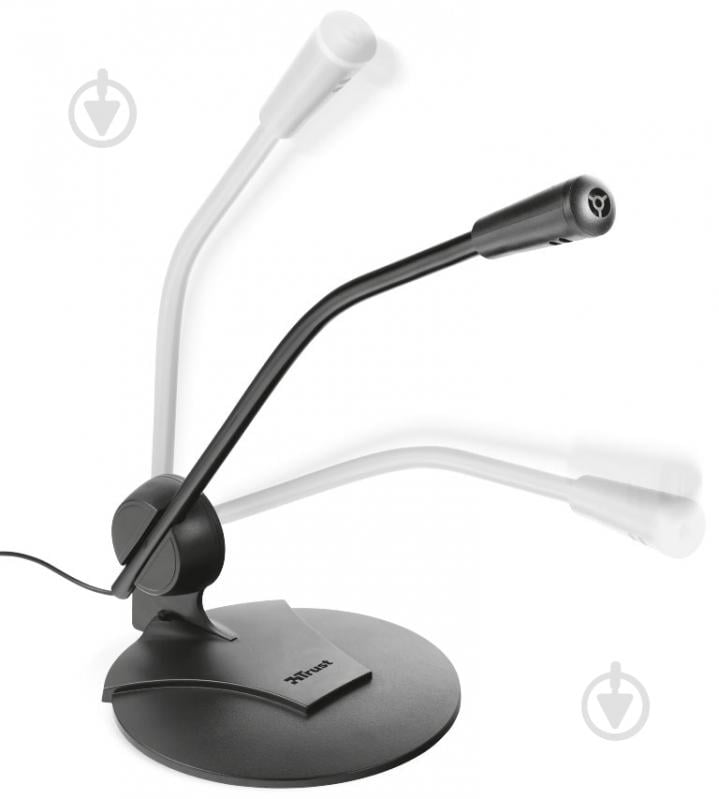 Микрофон Trust Primo desk microphone for PC and laptop 21674 (21674) - фото 3 Микрофон Trust Primo desk microphone for PC and laptop 21674 (21674) - фото 3