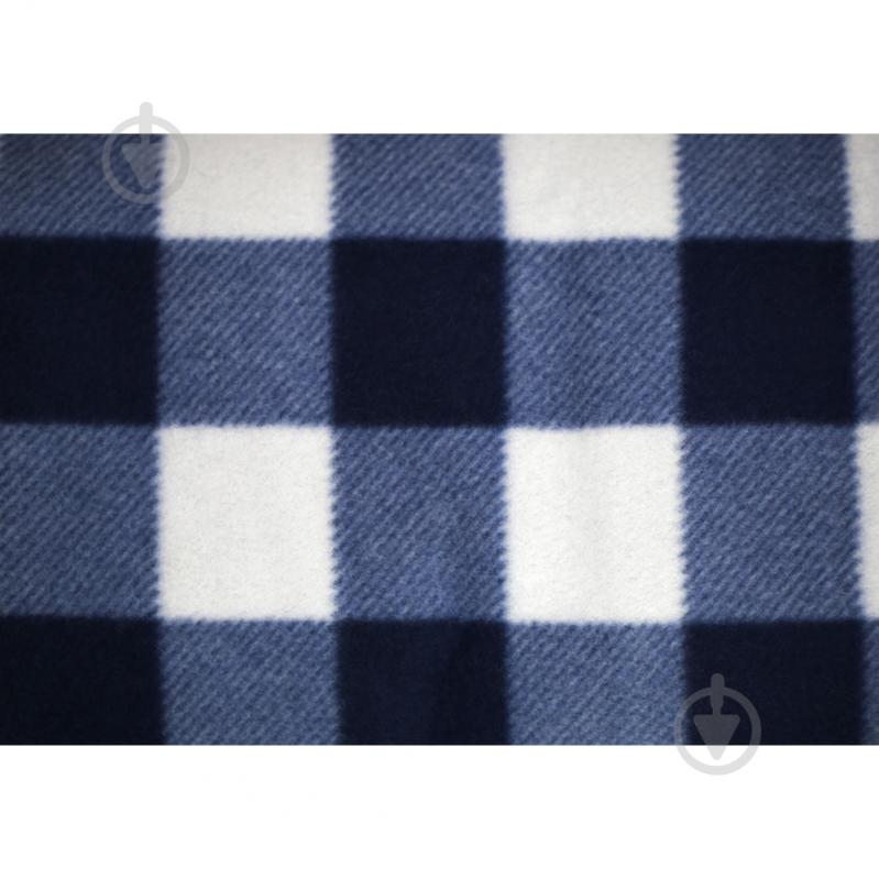 Плед Picnic 130x180 см синий с белым Soft Me - фото 7