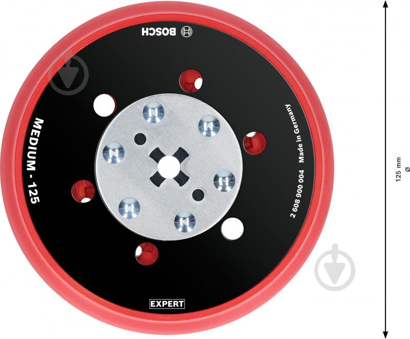 Диск опорний Bosch EXPERT Multihole 125 мм 2608900004 - фото 2