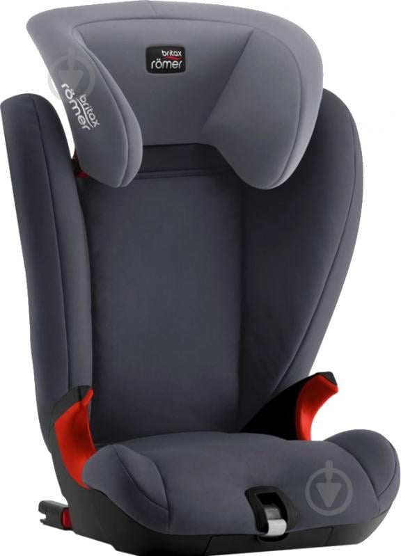 Автокресло Britax-Romer Kidfix SL Black Series Storm Grey темно-серый 2000029676 - фото 3