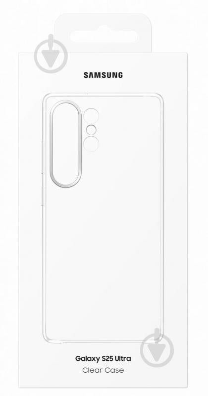 Чохол-накладка Samsung для S25 Clear Case Transparent (EF-QS931CTEGWW) - фото 2