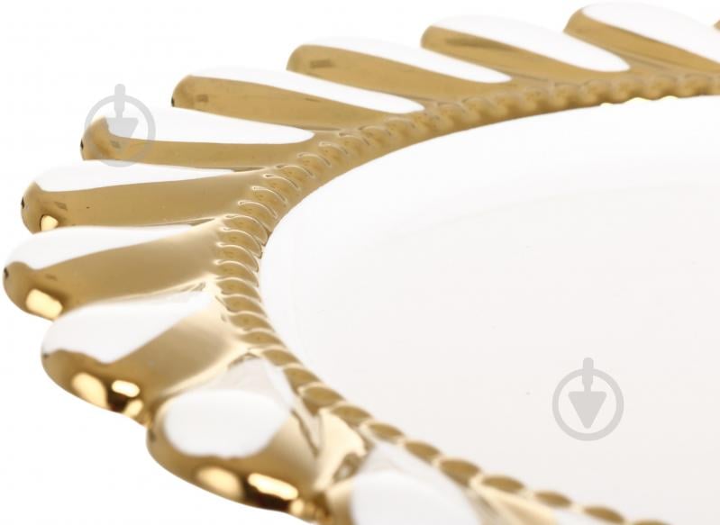 Фруктовница на ножке Fiora Savoiardi 25x12 см фарфор - фото 2