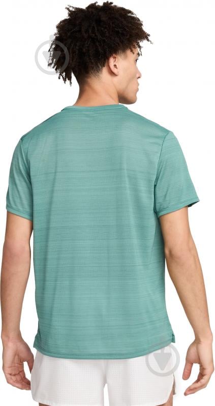 Футболка Nike M NK DF MILER BREATHE SS DX0874-361 р.2XL зелений - фото 2