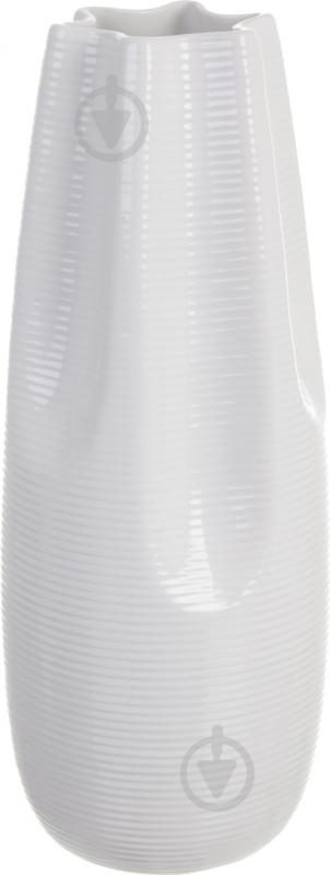 Ваза керамическая Iceberg 16.5х40 см 40 см серая 16994 - фото 1 Ваза керамическая Iceberg 16.5х40 см 40 см серая 16994 - фото 1