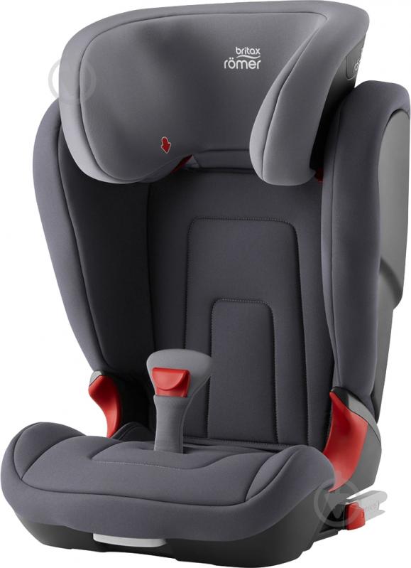 Автокрісло Britax-Romer Kidfix2 R Storm Grey сірий 2000031435 - фото 1