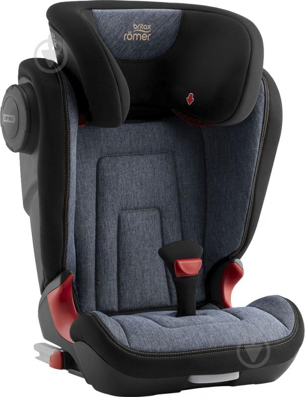 Автокресло Britax-Romer Kidfix2 S Blue Marble синий 2000031442 - фото 3