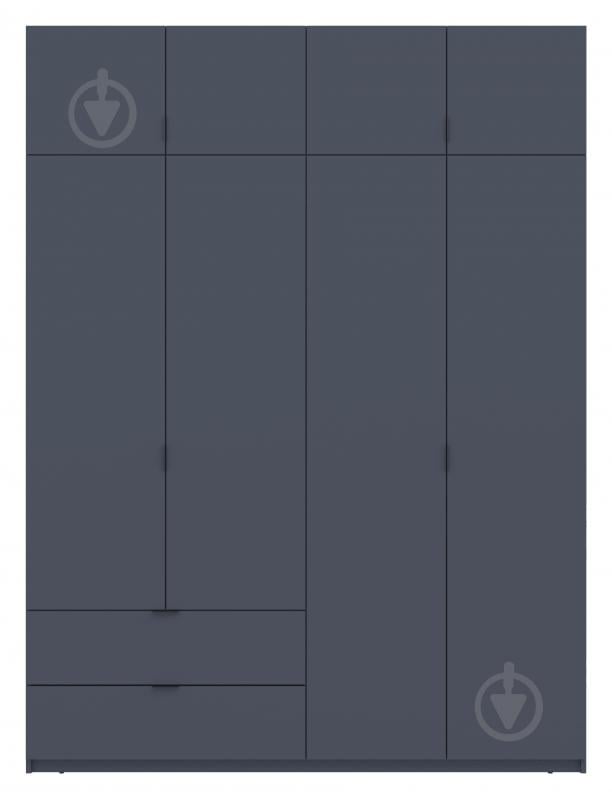Шкаф для одежды Doros Лукас 2400х1800х500 мм графит - фото 7