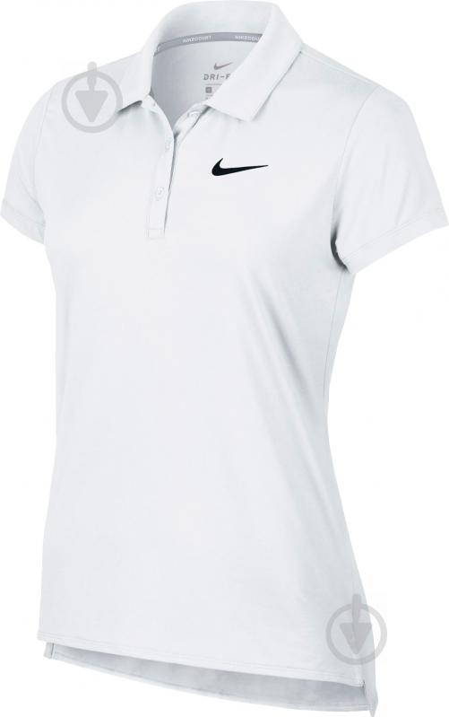 Поло Nike W NKCT POLO SS PURE 830421-100 XS білий - фото 1