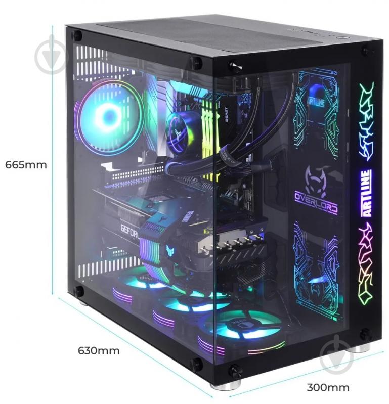 Компьютер Artline Overlord X91 (X91v57Win) black - фото 6
