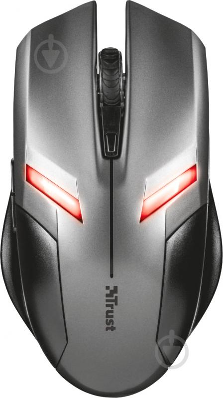Мышь Trust Ziva (21512) black/grey (21512) - фото 3